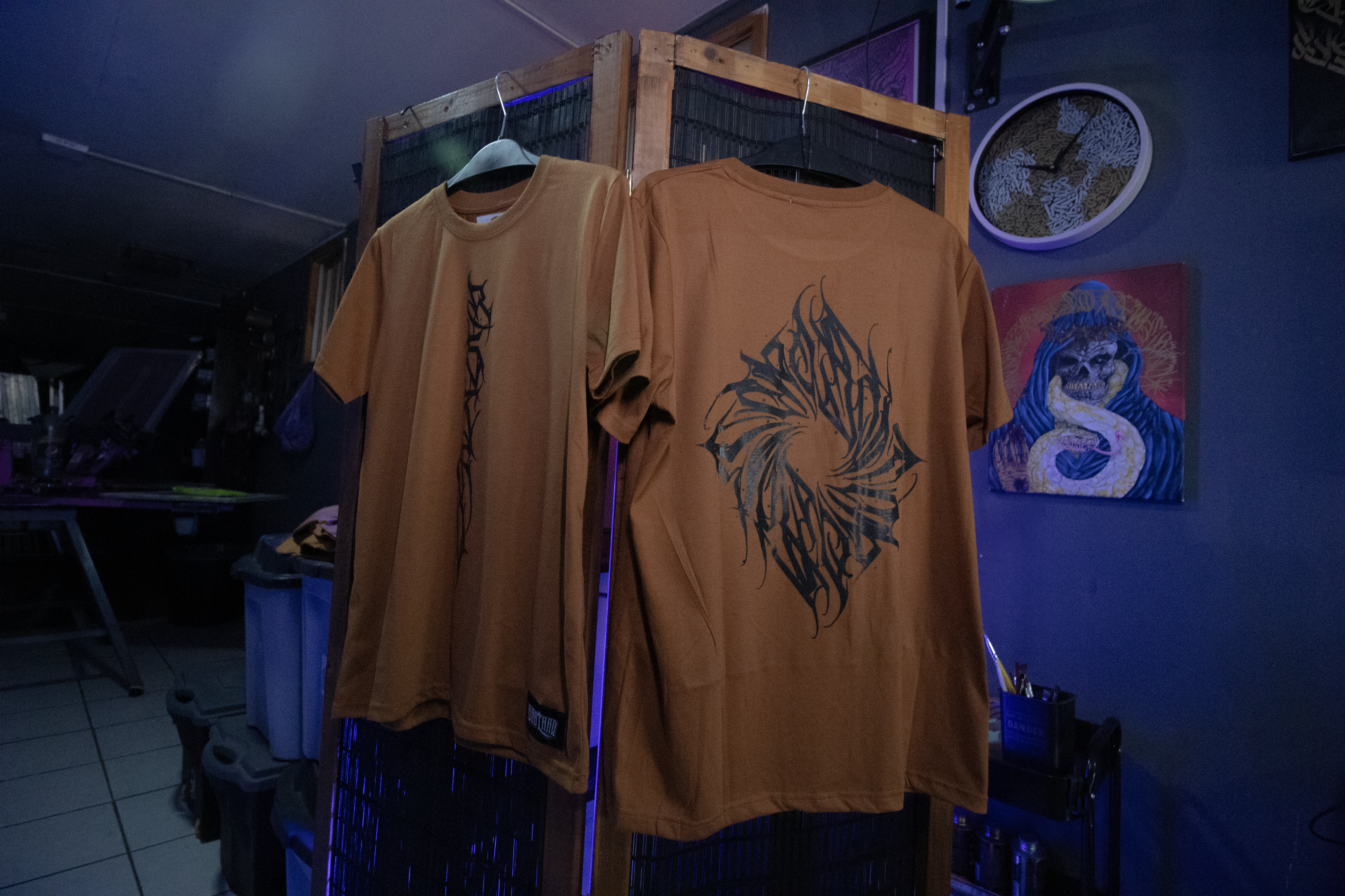 Polera Cafe RomboLetters