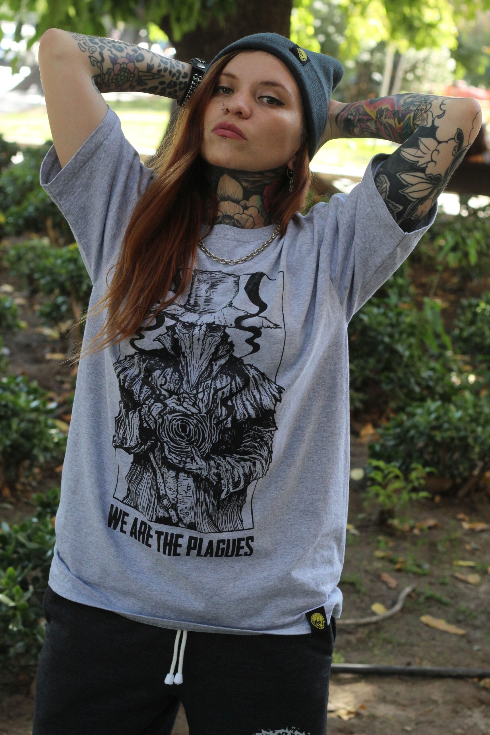 Polera Gris Dr Peste
