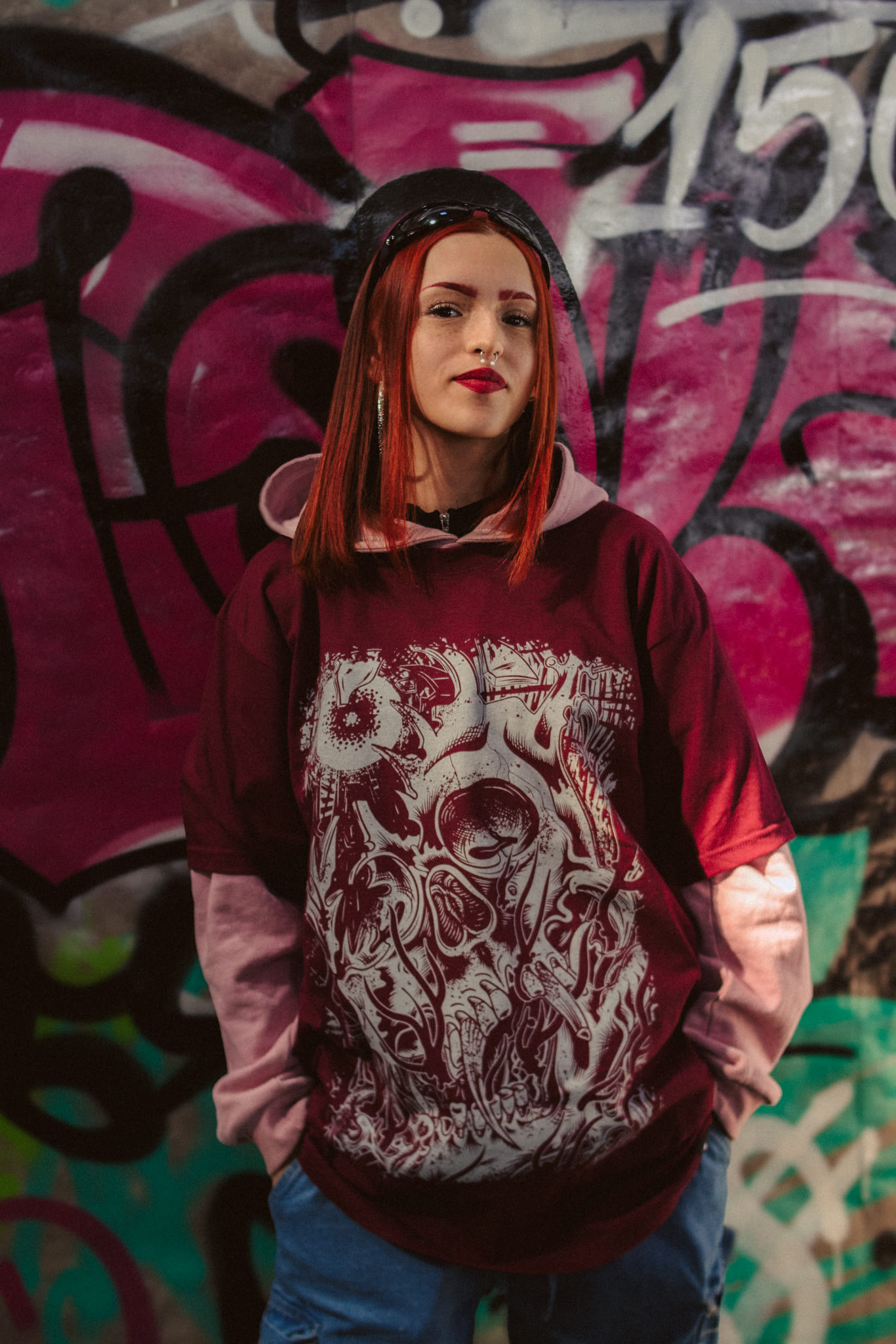 Polera  Burdeo KLK