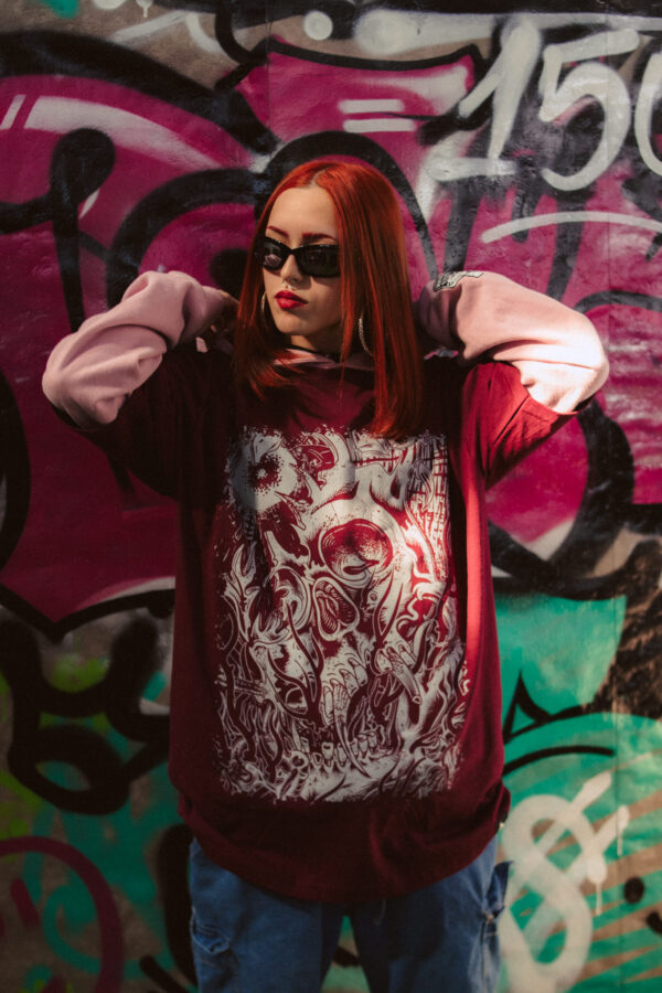 Polera  Burdeo KLK