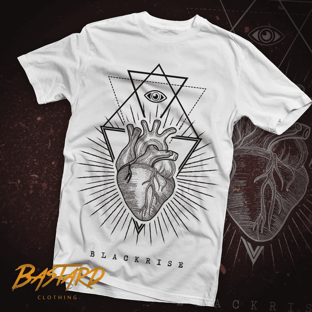 Polera Blanca Blackrise