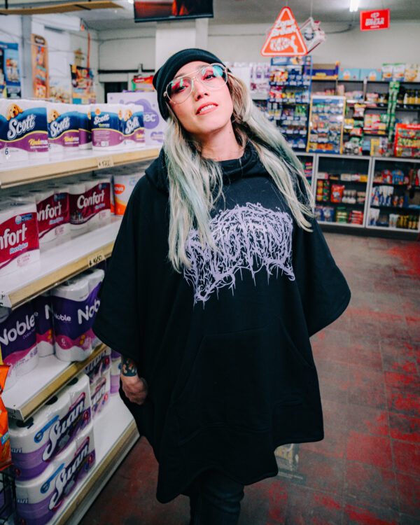 Poncho Blackletter
