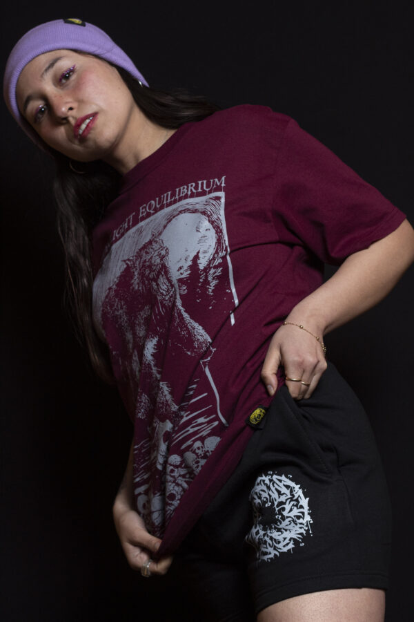 Polera Burdeo Moonlight Equilibrium