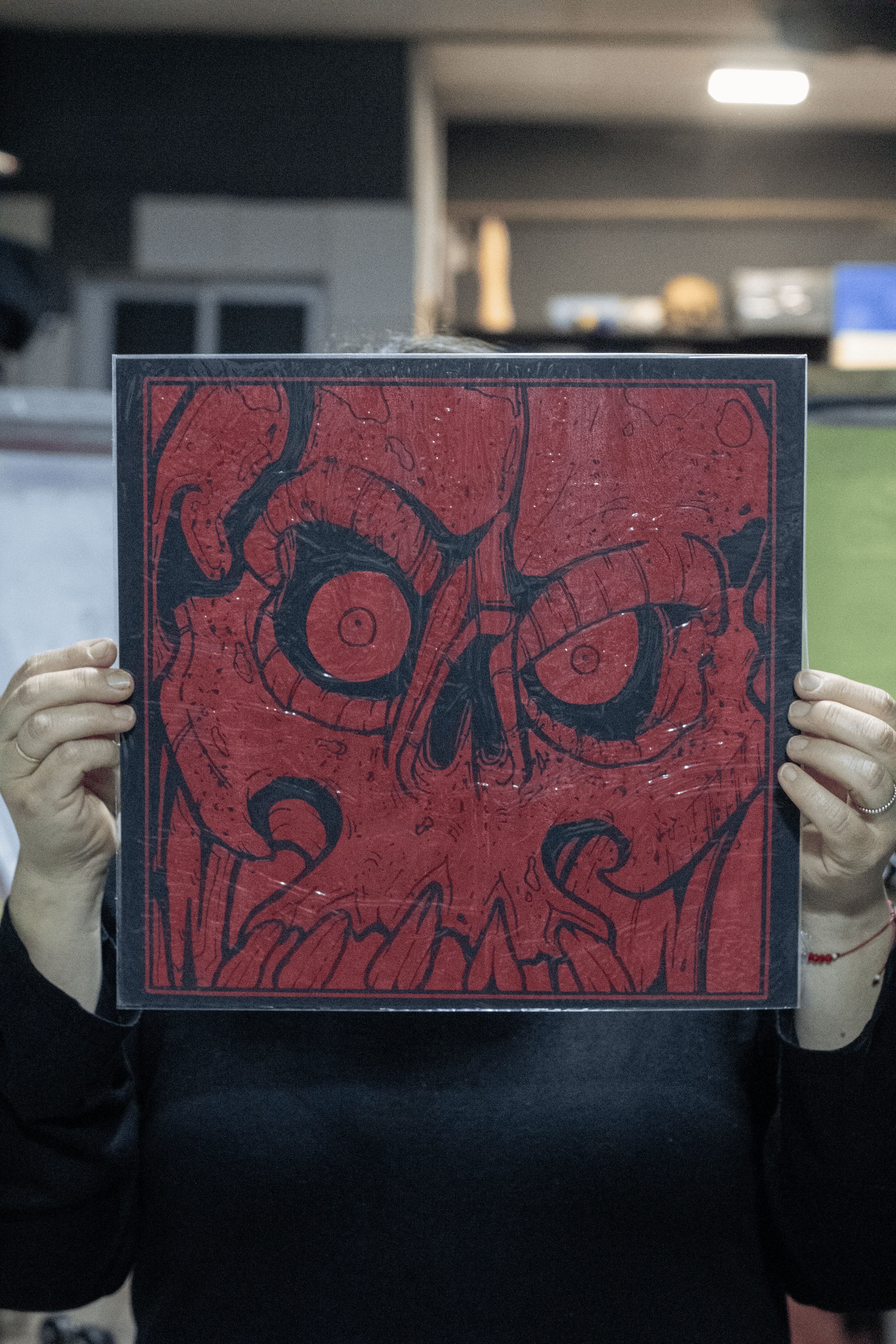 Lamina Serigrafia Skull Shes