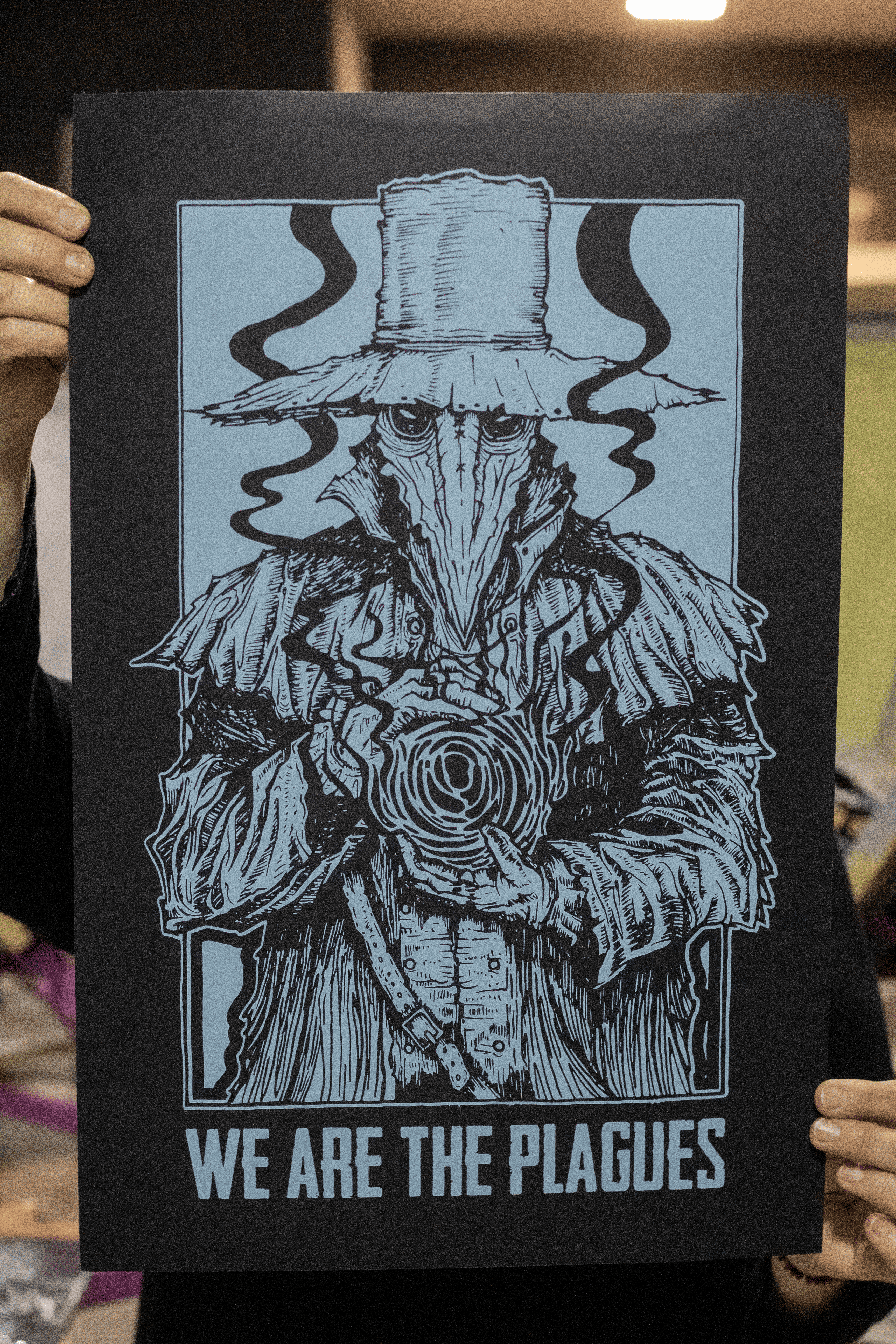 Lamina Serigrafia DR Peste