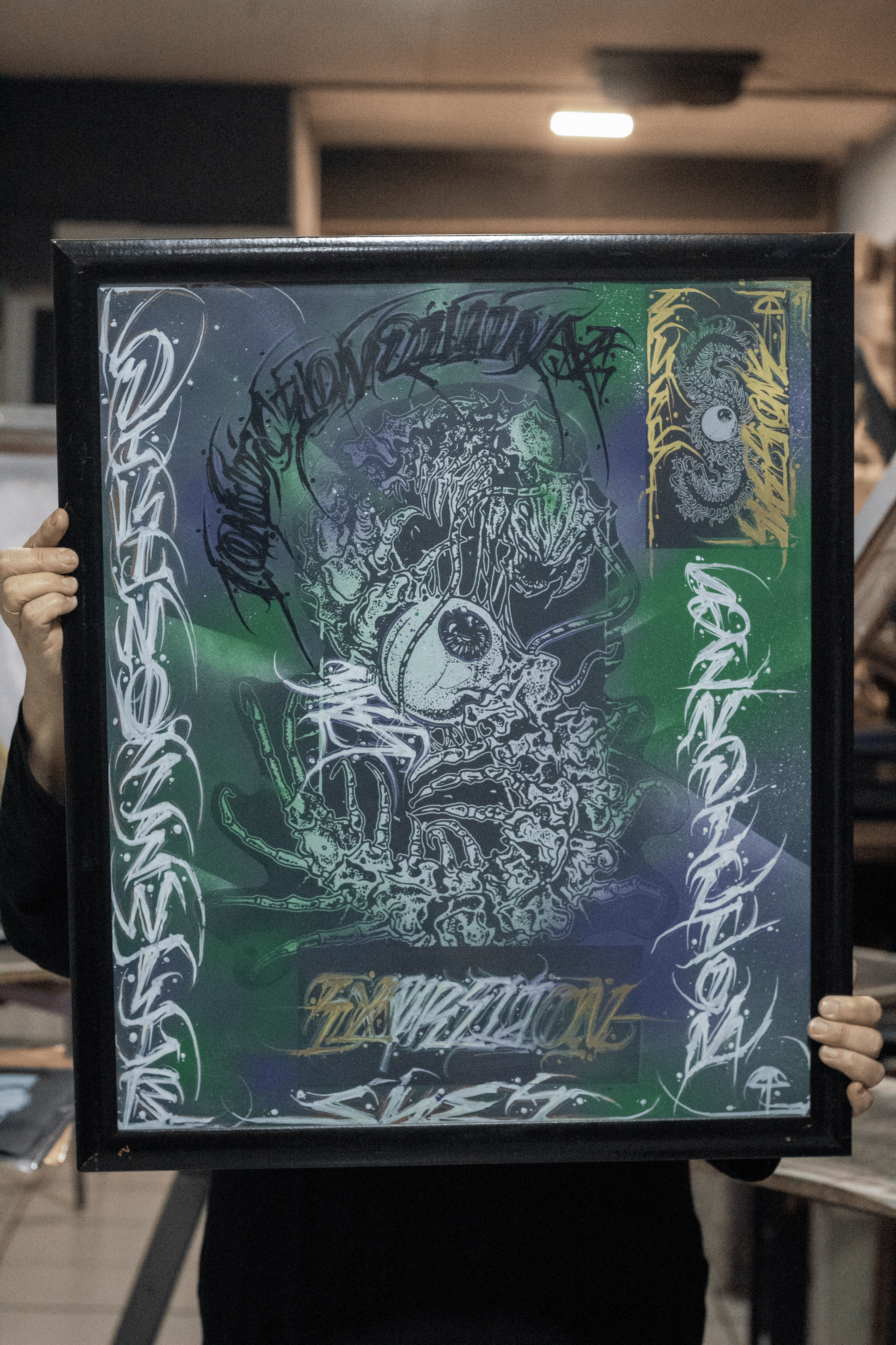 Cuadro Dark Centipide