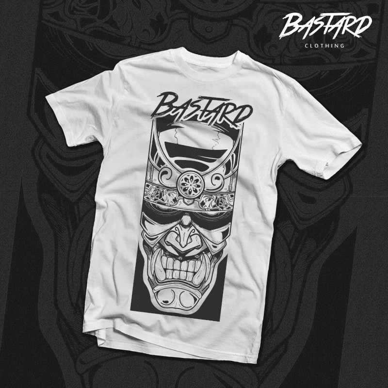 Polera Blanca Samurai