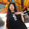 Polera Boxy Fit Negra Respeto