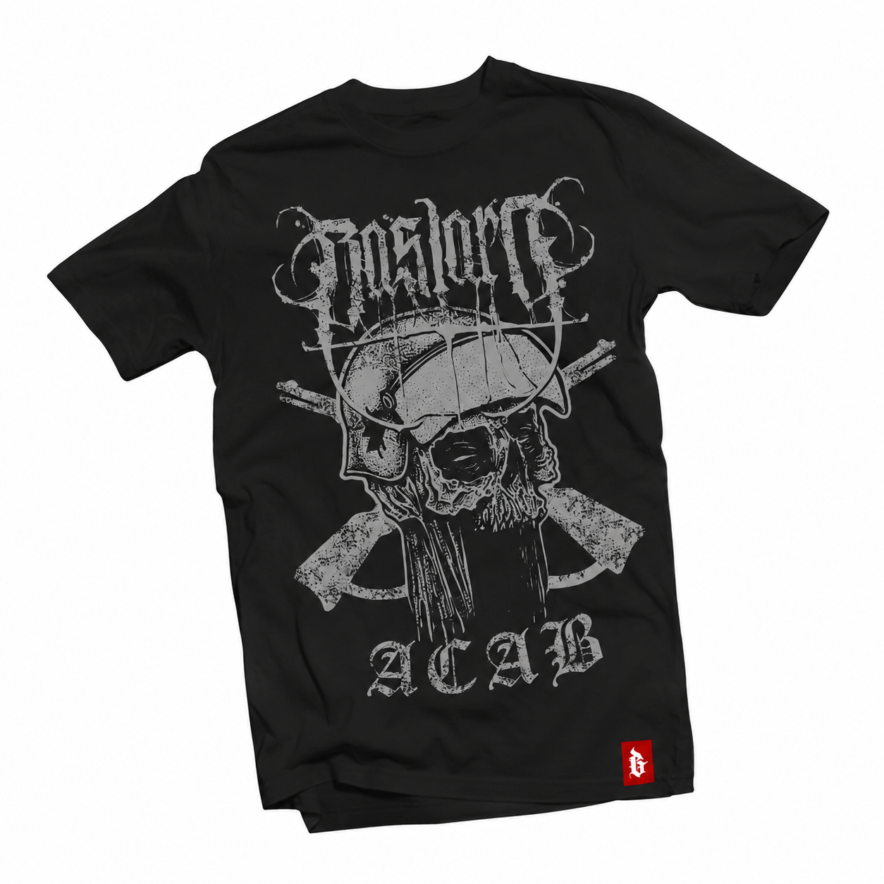 Polera Negra A.C.A.B