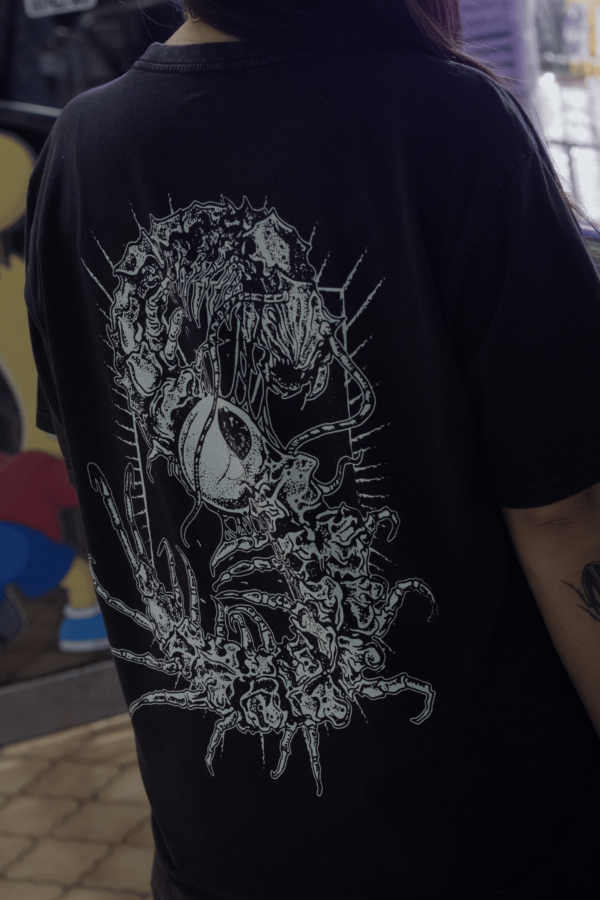 Polera Acid Wash Dark Centipide