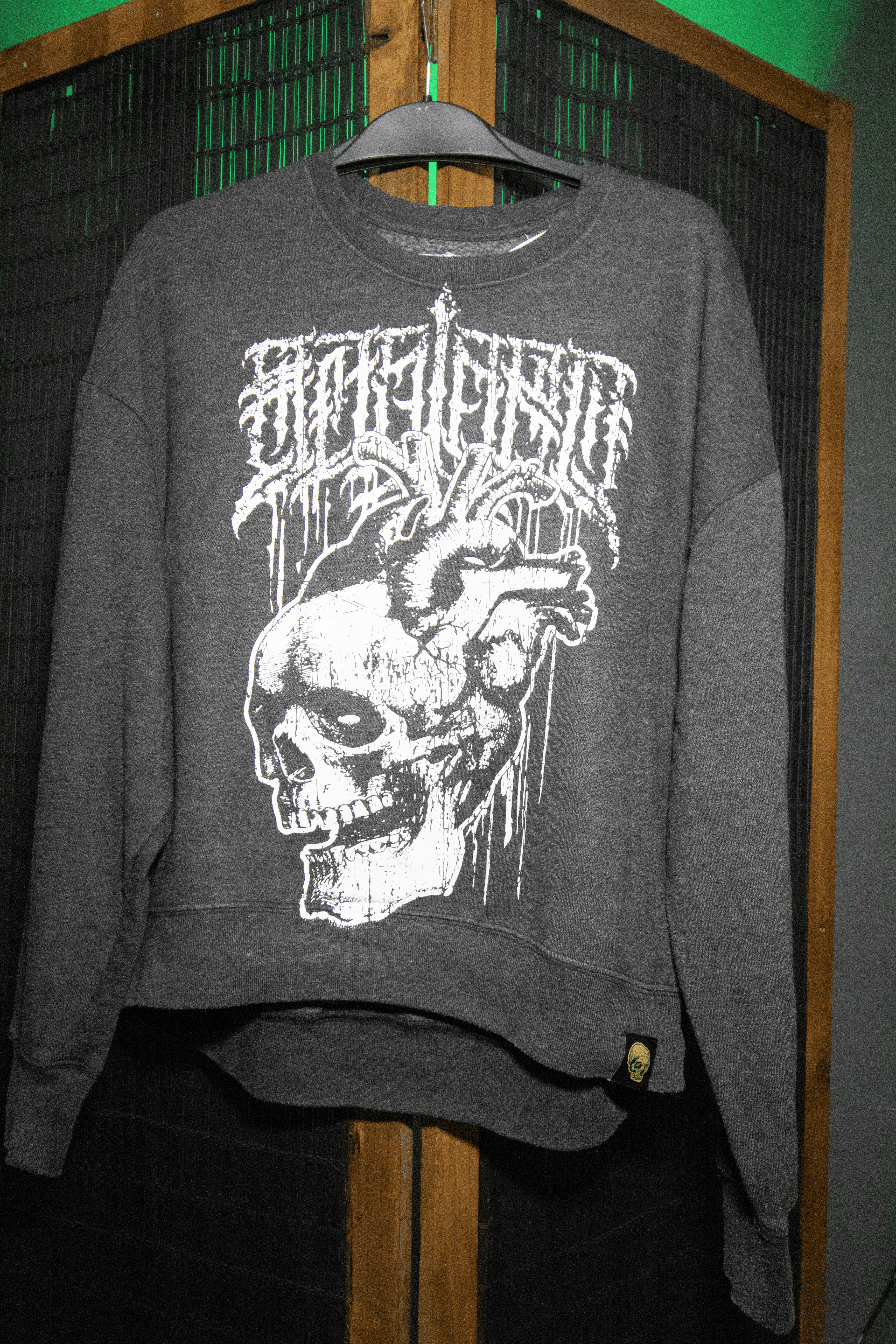 Poleron Polo Gris Skullheart