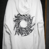 Poleron Canguro Blanco Dark Letters