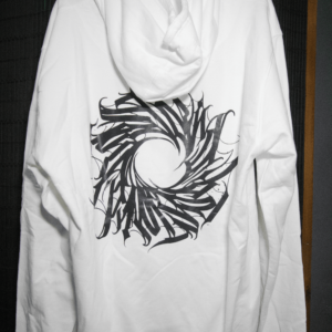 Poleron Canguro Blanco Dark Letters