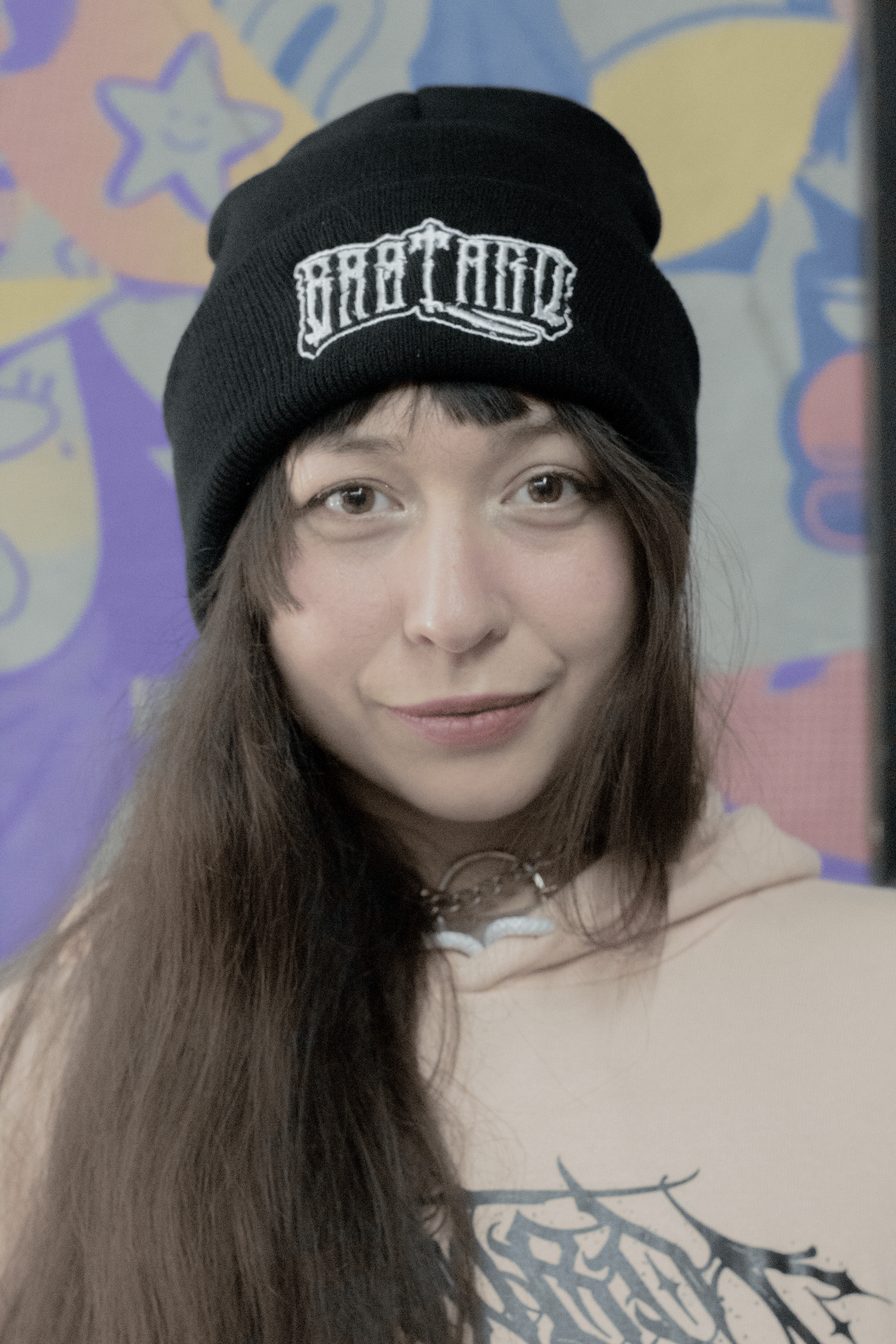 Beanie Negro Logo Bordado