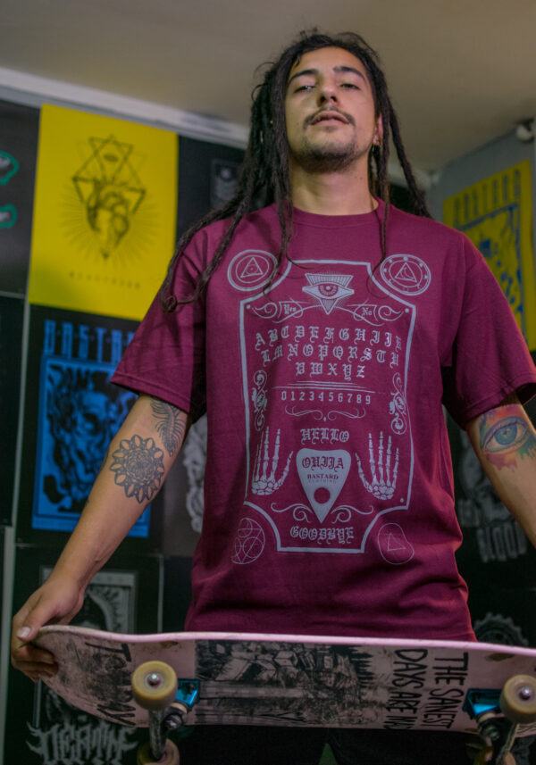 Polera  Burdeo OUIJA