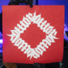 Print Serigrafia Amor Rombo Rojo