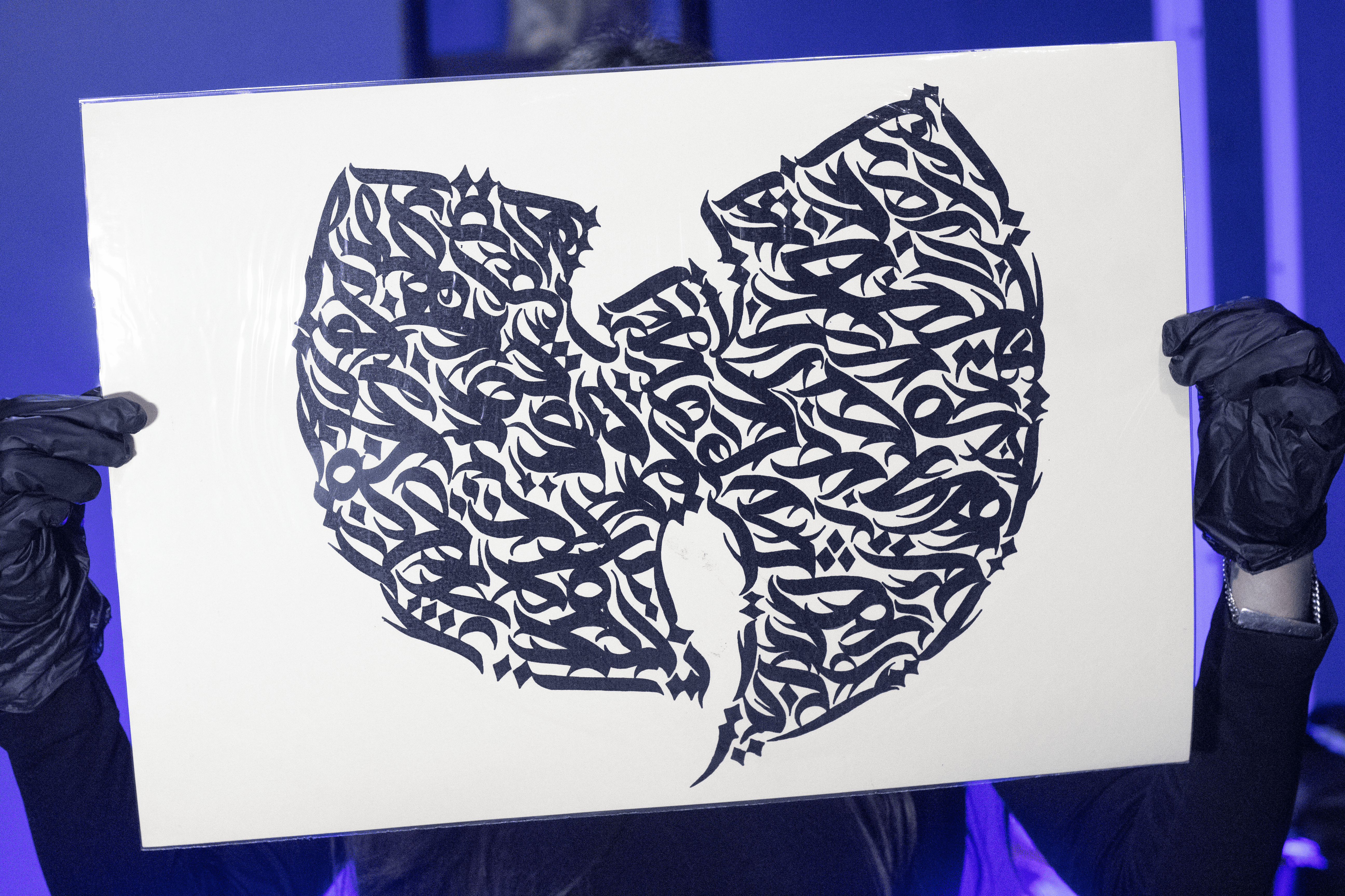 Print Serigrafia Wu tang clan Logo Arena